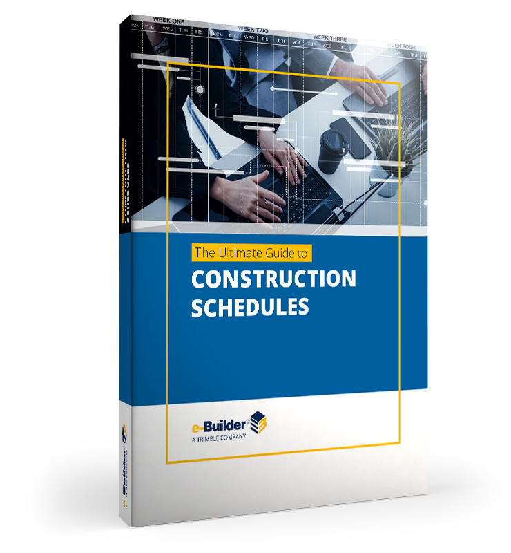 e-Builder The Ultimate Guide to Construction Schedules