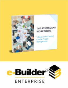 Image of the Assessment Workbook displayed under the Explore e-Builder section of the homepage